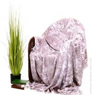 Плед Frannel вензель 220x220 см бежевый La Nuit