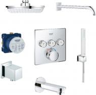 Душевая система скрытого монтажа Grohe SmartControl Cube 23409SC2