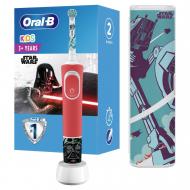 Електрична зубна щітка Oral-B + футляр Зоряні війни