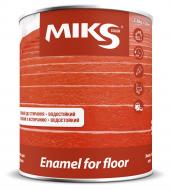 Емаль MIKS Color алкідна для підлоги жовто-коричневий глянець 2,8 кг