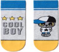 Носки детские для девочекдля мальчиков Conte-Kids CK Веселые ножки 17С-10СП 465 р.14 светло-серый