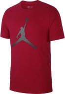 Футболка Jordan M J JUMPMAN SS CREW CJ0921-687 р.XL красный