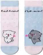 Носки детские для девочекдля мальчиков Conte-Kids CK Веселые ножки 17С-10СП 478 р.16 розово-голубой