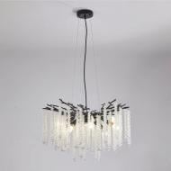 Люстра подвесная Luminaria Emma 8xE14 02 черный EMMA 8xE14 R600 BLACK