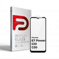 Защитное стекло Armorstandart (ARM65482) Full Glue для Motorola E7 Power / G10 / G30 Black