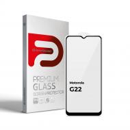 Защитное стекло Armorstandart (ARM65483) Full Glue для Motorola G22 Black