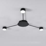 Люстра потолочная Luminaria Ray slim 3xGX53 02 черный RAY SLIM 3xGX53 BLACK