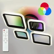 Люстра світлодіодна Luminaria Oval 60 Вт LED-модуль black OVAL RGB 60W 4S1R BLACK Люстра світлодіодна Luminaria Oval 60 Вт LED-модуль black OVAL RGB 60W 4S1R BLACK