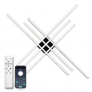 Люстра светодиодная Luminaria Rovena 150 Вт LED-модуль черный ROVENA 150W 6L BLACK