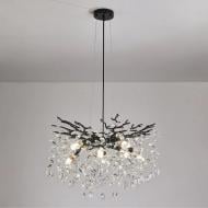 Люстра подвесная Luminaria Bella 8xE14 black BELLA 8xE14 R600 BLACK