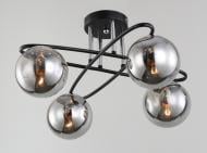 Люстра потолочная Blitz Elysium 4x60 Вт Е27 черный хром 4118-44