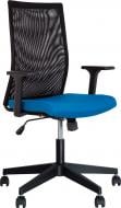 Кресло Nowy Styl AIR R NET BLACK SL PL70 OP/24 CSE-15 черный/синий