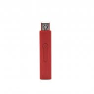 Зажигалка Bergamo электрическая USB красная