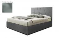 Ліжко Green Sofa Денвер-2 Флорида Dark Grey 140x200 см