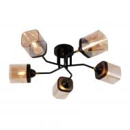 Люстра стельова Blitz Carrara 5x60 Вт Е27 чорний 5191-45