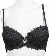 Бюстгальтер Kleo р. 80 D чорний 394 SANDRA