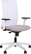 Кресло Nowy Styl AIR R NET WHITE ES PL71 OP/20 CN-108 белый/бежевый