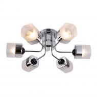 Люстра потолочная WunderLicht Sky 6x60 Вт Е27 хром KK5149-46 Люстра потолочная WunderLicht Sky 6x60 Вт Е27 хром KK5149-46