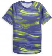 Футболка Puma M RUN VELOCITY AOP TEE (POLY) 52659946 р.L фиолетовый