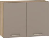 Шкаф верхний В 80x60x31,5 см МС Ева глиняный серый/дуб кремона торро Грейд