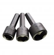 Набор насадок A.T.T. с шестигранными головками 8, 10, 13 мм 3 шт.
