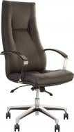 Кресло Nowy Styl KING STEEL CHROME (ANYFIX) P LE-A/LE-A 1.043 черный