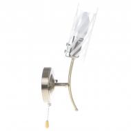 Бра Brille LK-90W 40 Вт E14 никель l66-029