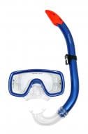 Набір для плавання Tunturi Snorkel Set Junior Siliter Blue/Transparent (14TUSSW029)