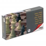Гра настільна CAYRO Магнітні шахи-шашки середні, поле 24x24 см 453