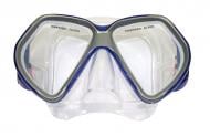 Маска для плавания Tunturi Diving Mask Senior Silicon blue/transparent (14TUSSW062)