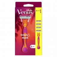 Станок для гоління GILLETTE 3 Miami з 4 змінними картриджами