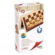 Игра настольная CAYRO Магнитные деревянные шахматы, поле 30х30 см 600