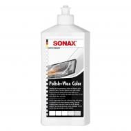 Полироль кузова с воском белый SONAX Polish & Wax Color NanoPro мл250