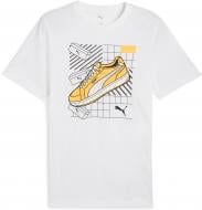 Футболка Puma GRAPHICS Sneaker Tee 68483002 р.M белый