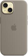 Чехол Apple Silicone Case with MagSafe для Apple iPhone 15 clay (MXPG3ZM/A)
