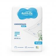 Пеленки одноразовые ActiLife Med Basic 10 шт. 60х90 см белый