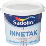 Фарба латексна водоемульсійна Sadolin Innetakk глибокий мат білий 5 л