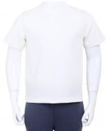 Футболка для девочек/для мальчиков Obzor р.104/110 молочный 732