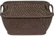 Корзина для хранения Kornel коричневый Арт 8151 110x170x110 мм