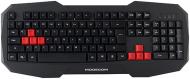 Комплект клавиатура + мышь MODECOM Wireless MC-WGC1 Volcano black/red (MK-MC-WGC1-150-RU)
