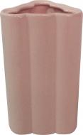 Ваза керамическая розовая Облачко 2 18 см Ваза керамическая розовая Облачко 2 18 см