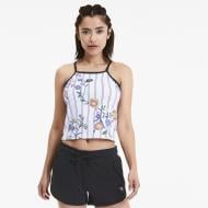 Футболка Puma Downtown AOP (tight) Tank 59628602 р.S белый Футболка Puma Downtown AOP (tight) Tank 59628602 р.S белый