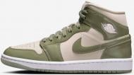 Кроссовки женские демисезонные Jordan WMNS AIR JORDAN 1 MID SE HF4079-003 р.36,5 зеленые