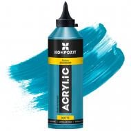 Краска акриловая Kompozit STANDART глубокий мат 61 бирюзово-синий 0,5 л