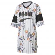 Футболка Puma Downtown AOP Dress 59629502 р.XS білий