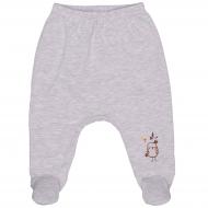 Ползунки для девочек Татошка м03207смл р.56 серый меланж