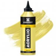 Краска акриловая Kompozit STANDART глубокий мат 10 лимонный 0,5 л