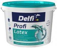 Фарба інтер'єрна латексна Delfi Profi Latex мат білий 1,4 кг