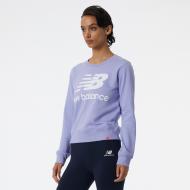 Свитшот New Balance ESSENTIALS CREW WT03551VVO р.L фиолетовый