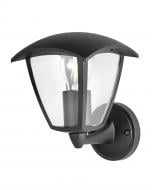 Светильник уличный настенный Polux Igma Up E27 IP44 черный